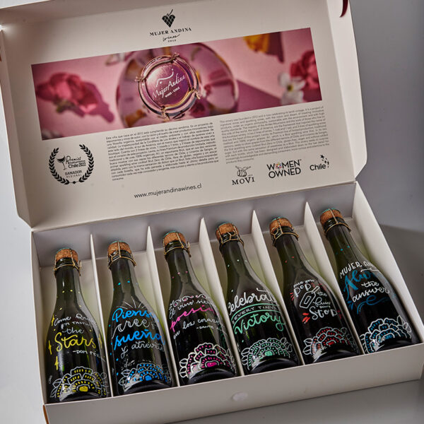 LUXURY BOX Ai! Brut, Edición Limitada, 6 diseños Pintadas a mano.